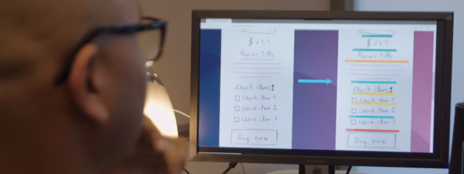 Sketch2Code AI website design