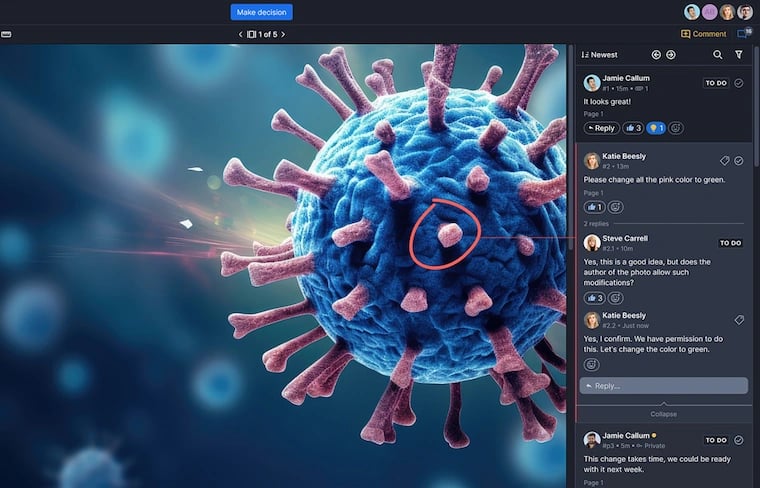 Collaborative view compliance tools of Ziflow
