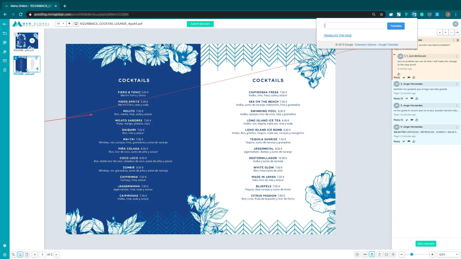 comments mrm global - pdf annotation and commenting tools from ziflow