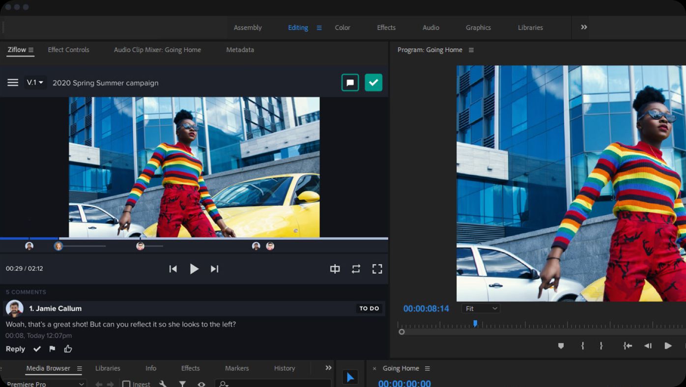 Creative review and design with Adobe Creative Cloud