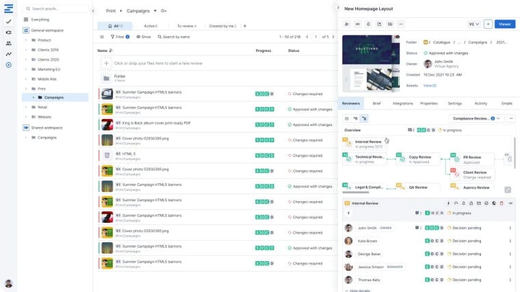 workflow settings of ziflow
