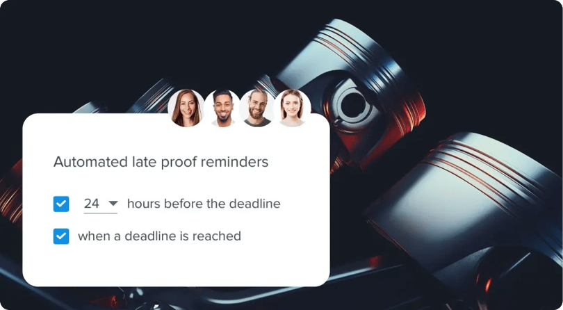 Automated late proof reminders - keep projects on track with Ziflow-1