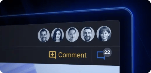 Centralized collaboration, proof decision makers avatars list - Product Overview of Ziflow
