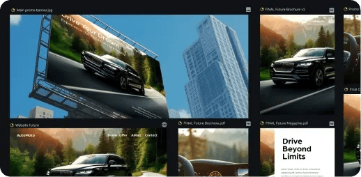 Collaborative viewer user dashboard of Ziflow - Product Overview