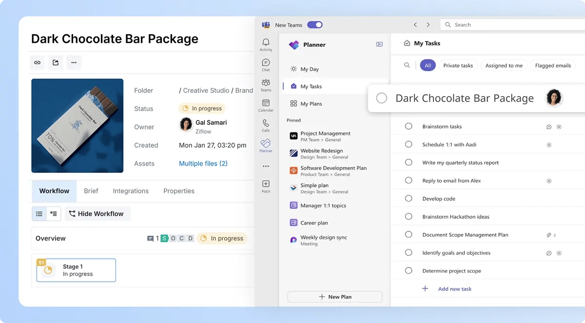 Keep your team in the loop - Microsoft Teams tasks list