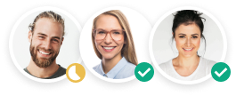 Retail assets collaborators avatars 
