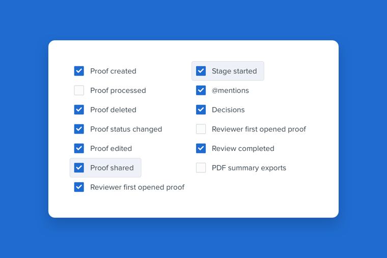 Notify apps