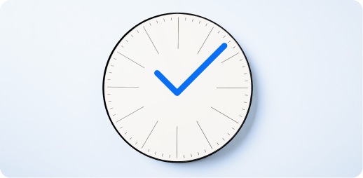 Ready when you are - clock