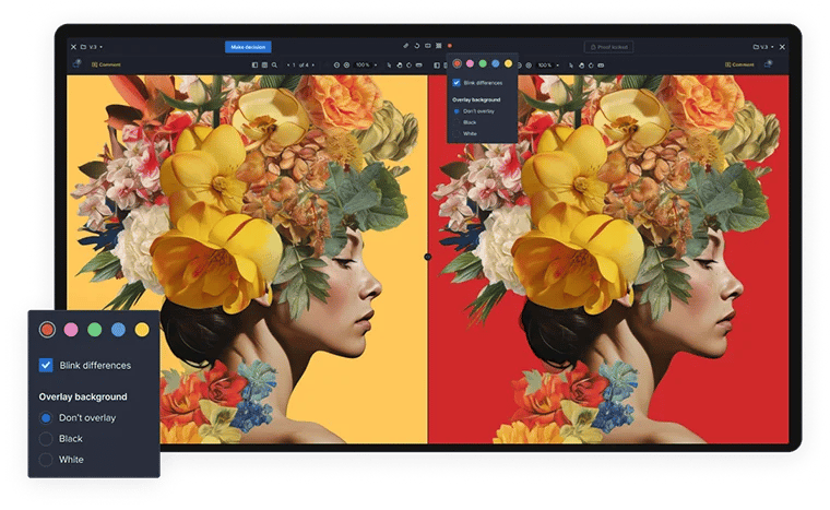 Ziflow version comparison tool